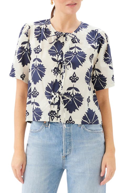 Nadine Floral Print Woven Shirt