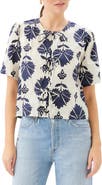 FIFTEEN TWENTY Nadine Floral Print Woven Shirt