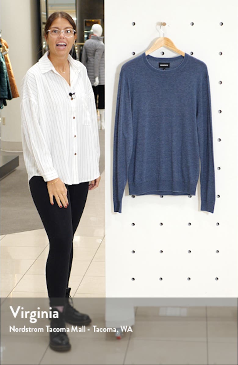 Lightweight Stripe Sweater, sales video thumbnail