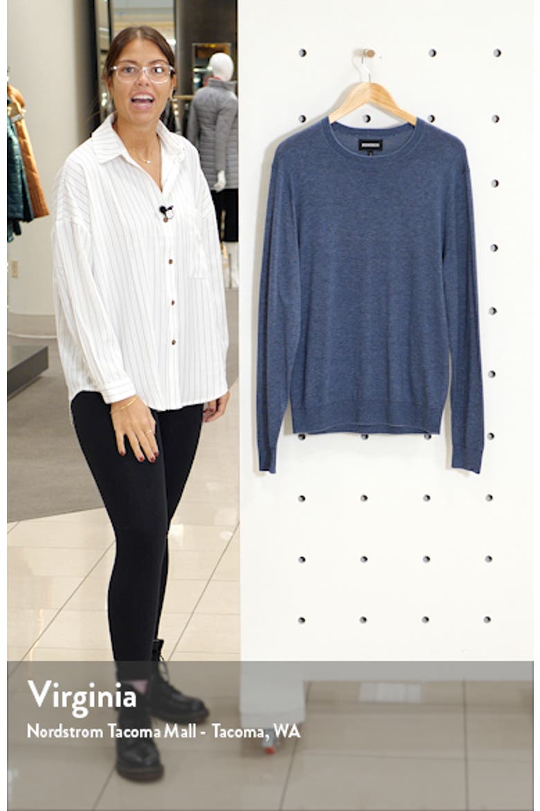 Lightweight Stripe Sweater video