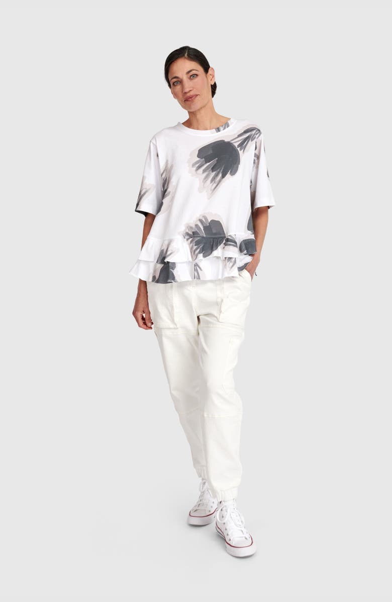 Alembika Cargo Jogger Pants, Alternate, color, White