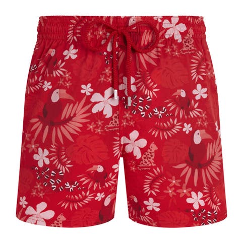 Stretch Short Swim Shorts Papel de Embrulho