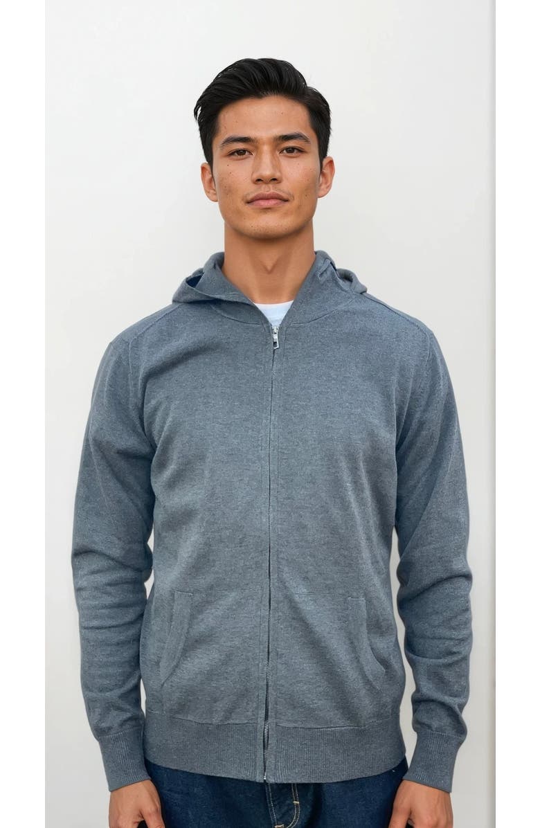 Ledger & Ford Charcoal Tomales Hoodie, Main, color, Charcoal