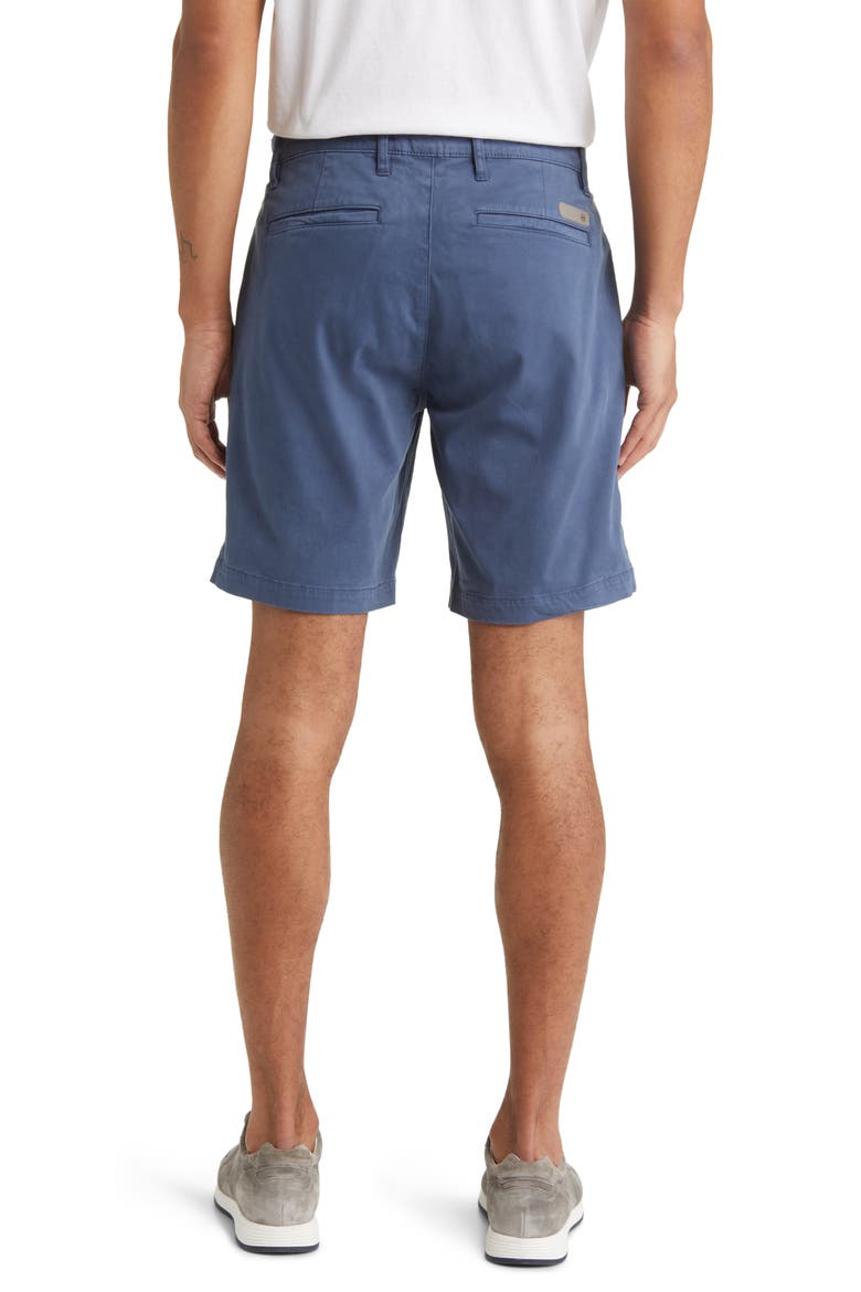 Wanderer 8.5-Inch Stretch Cotton Chino Shorts, Alternate, color, SULFUR BRIGHT NIGHT