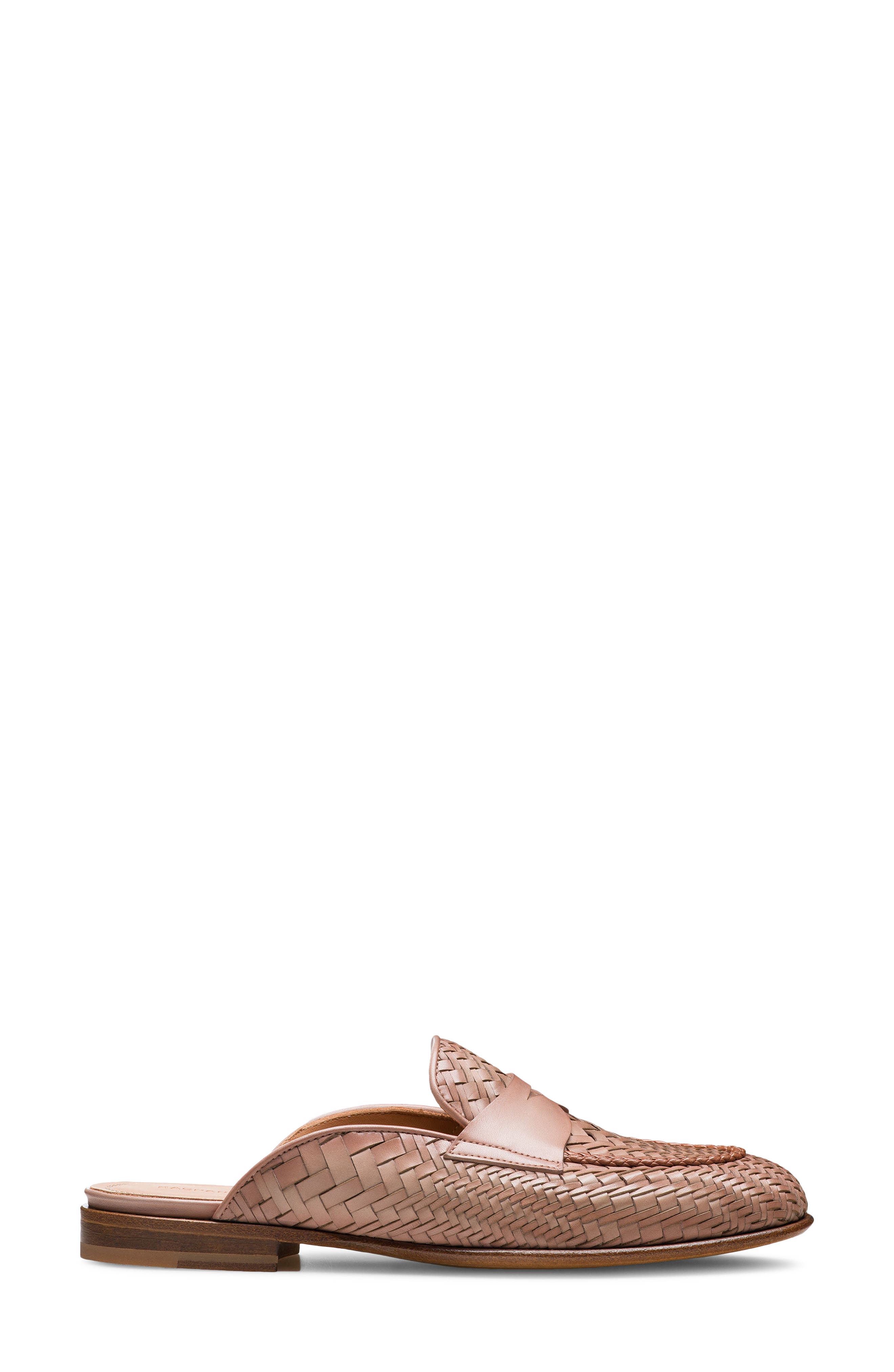 Sonya Woven Mule, Alternate, color, CAMEL