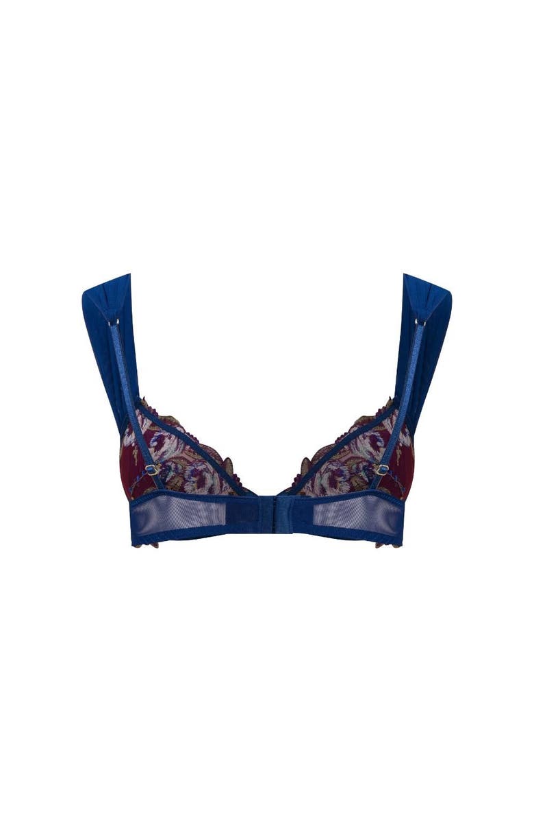 House Of Silk Marien Tulle Bra, Alternate, color, Navy