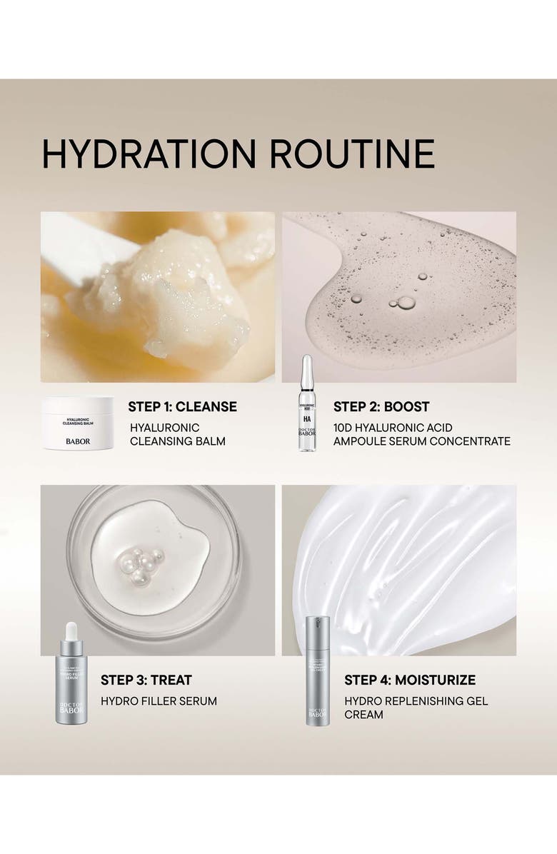 BABOR 10D Hyaluronic Acid Ampoule Serum Concentrate, Alternate, color, 