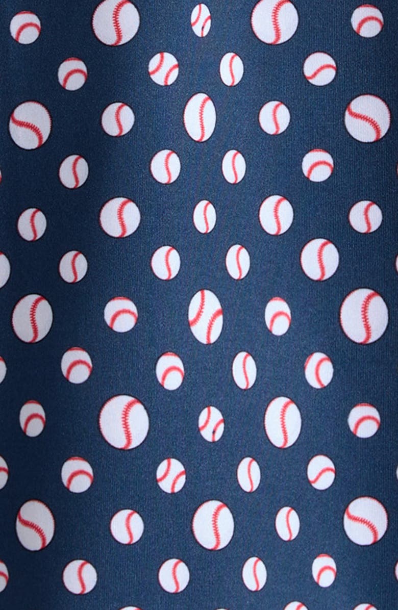 AMERICAN FIT Kids' Baseball Print Polo, Alternate, color, Navy Blue