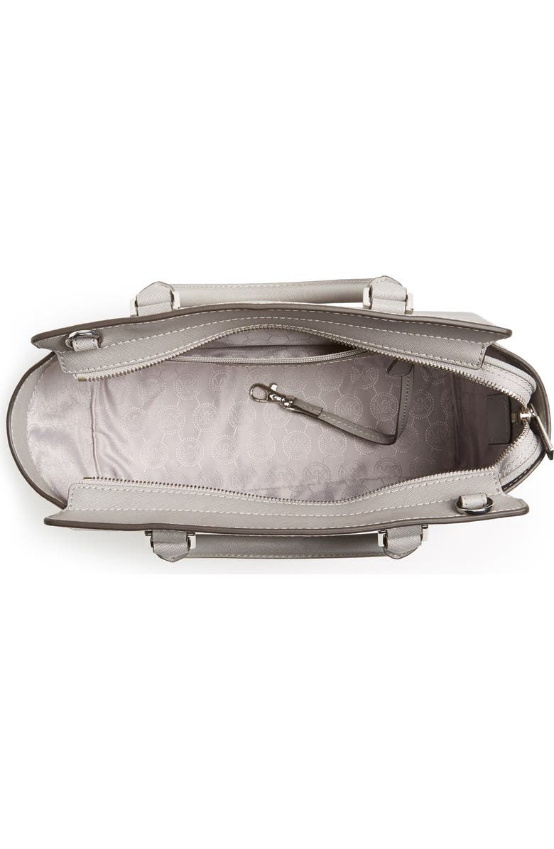 MICHAEL Michael Kors 'Selma Medium' Zip-Top Satchel, Alternate, color,