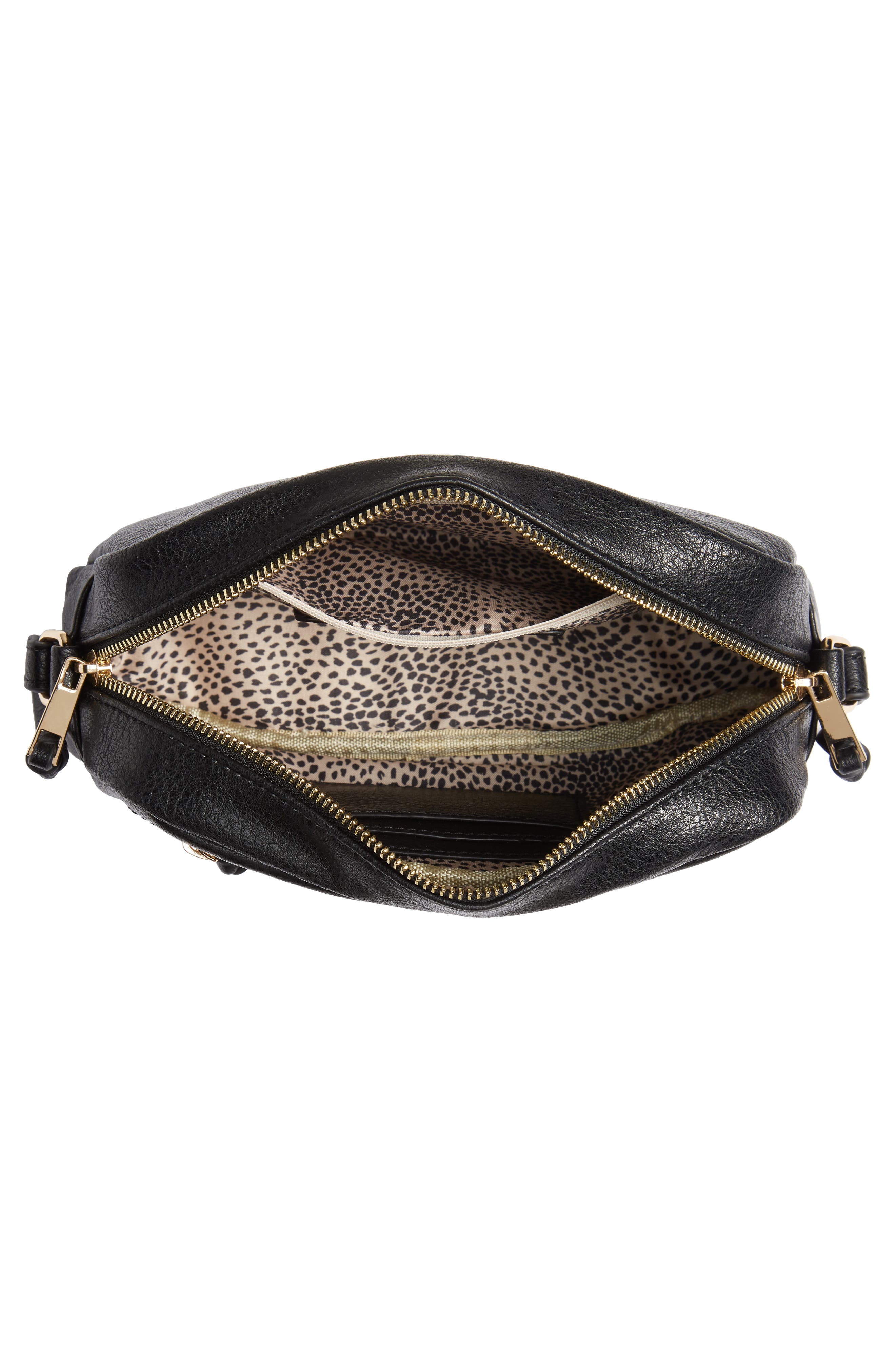 Sole Society Dael Faux Leather Crossbody Bag, Alternate, color, 