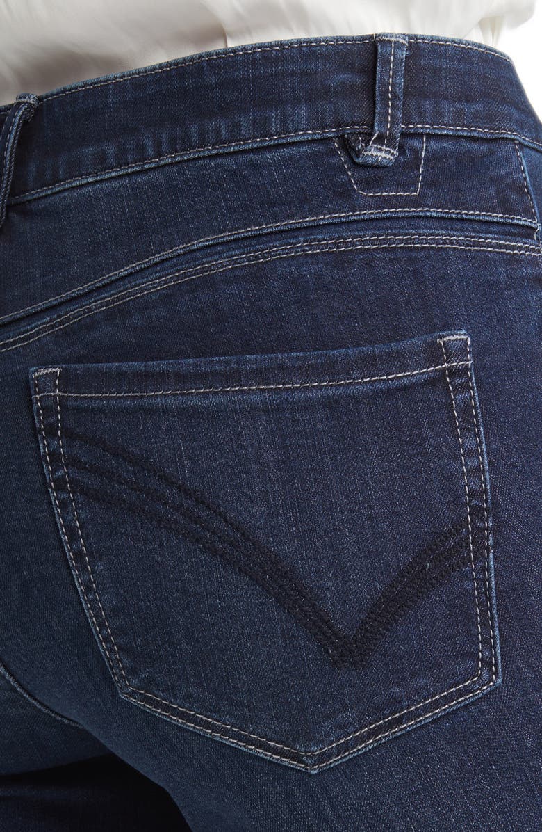 Wit & Wisdom 'Ab'Solution Raw Hem Straight Leg Jeans, Alternate, color, 