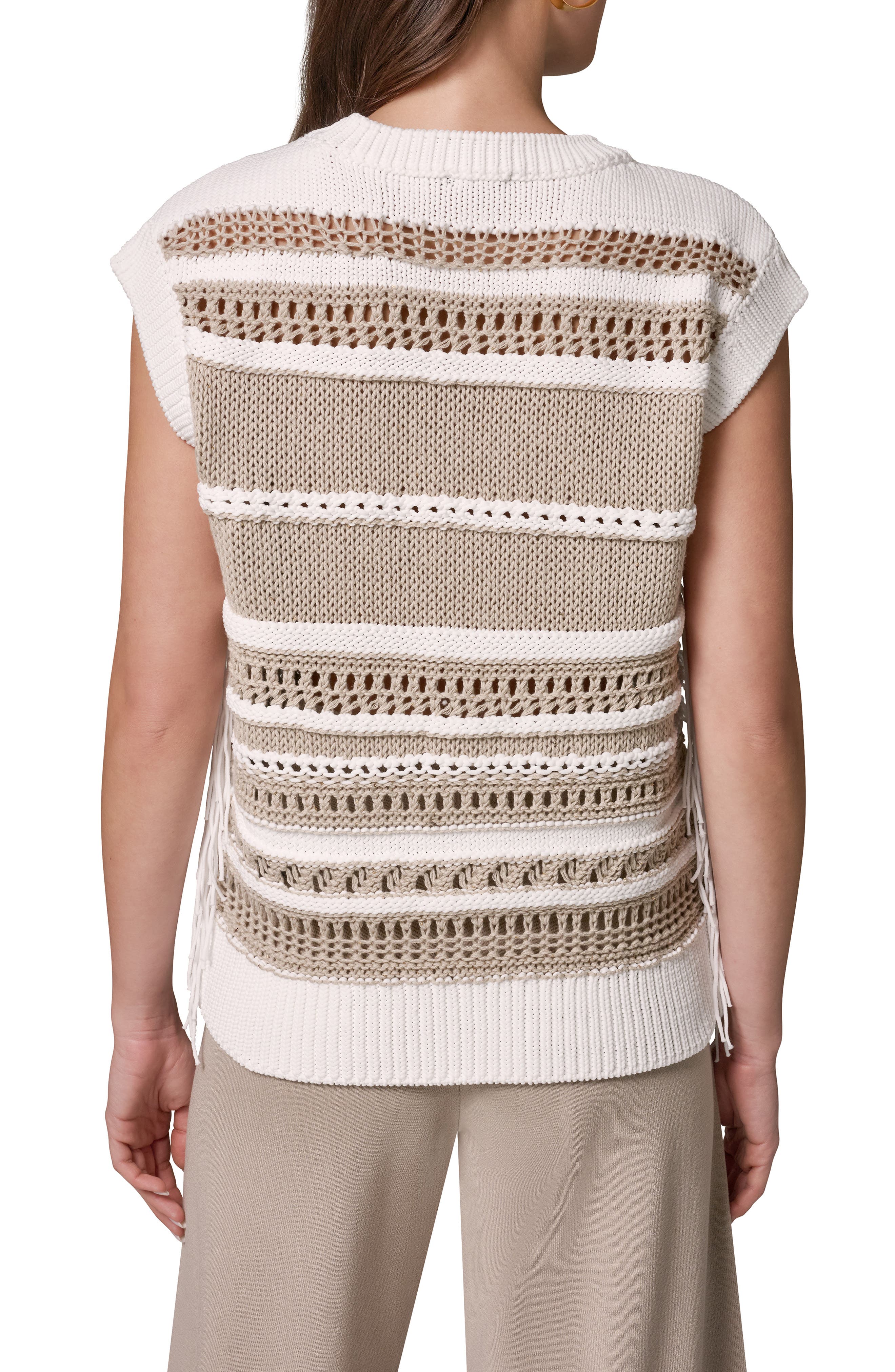 Sleeveless Crewneck Sweater - image 2