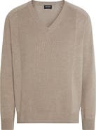 ZEGNA Oasi V-Neck Cashmere Sweater