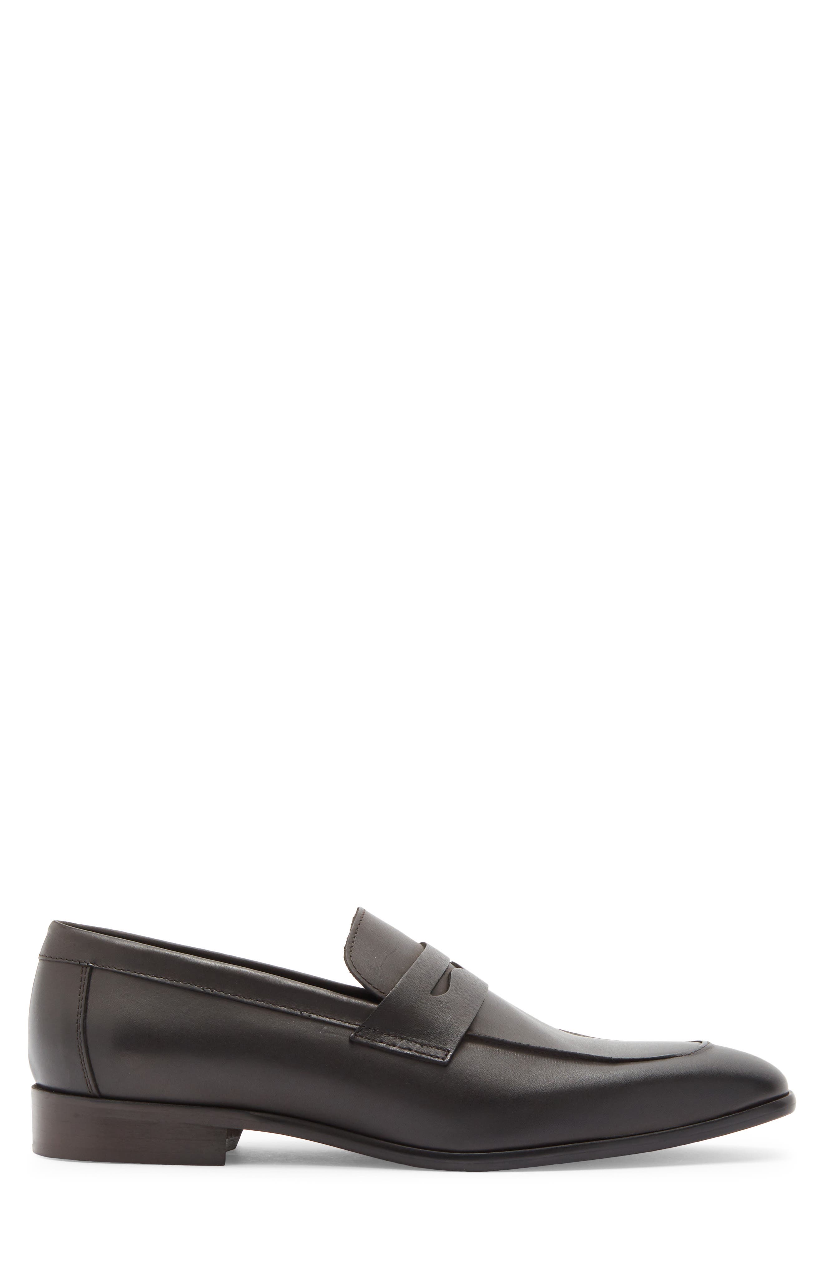 TO BOOT NEW YORK Maestro Penny Loafer, Alternate, color, Vitello Tmoro