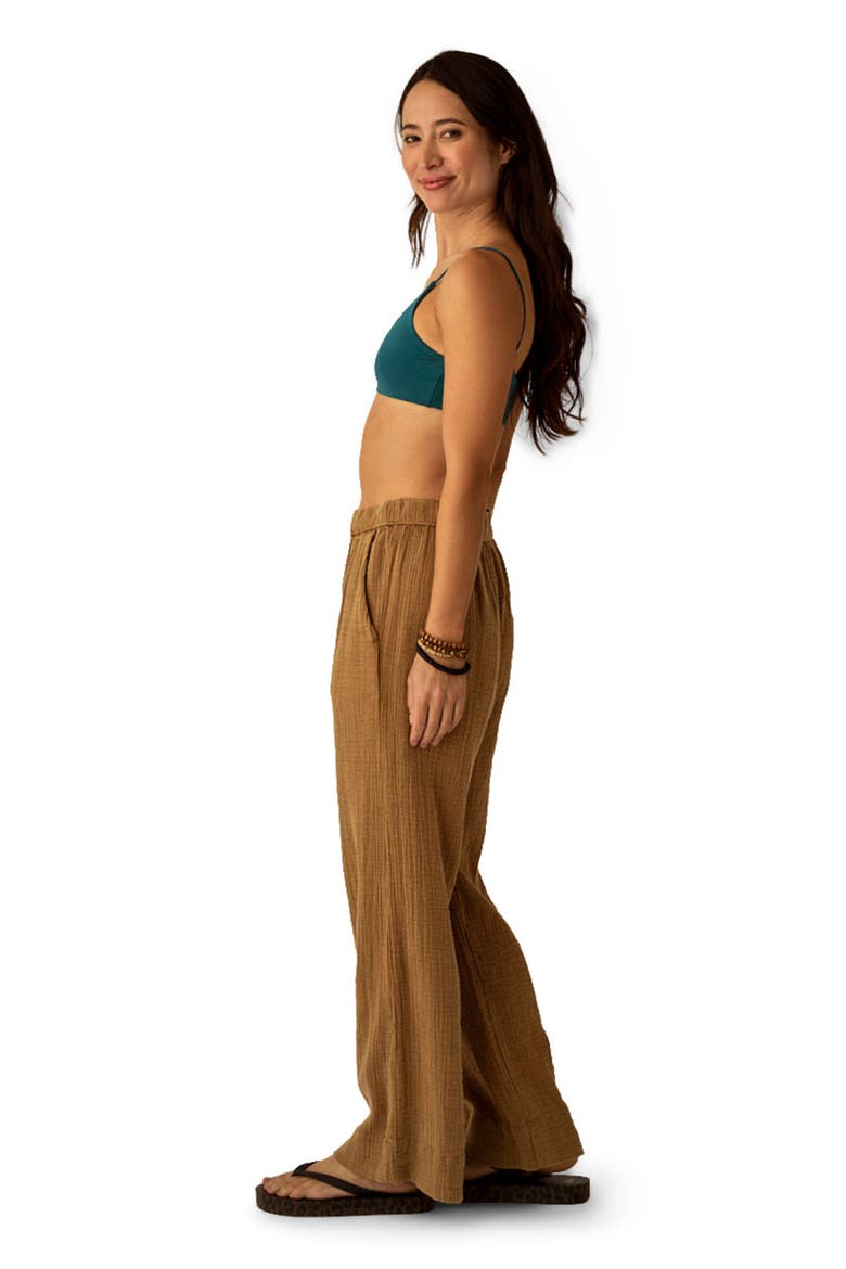 Nico Gauze Pant Nightdive, Alternate, color, Golden