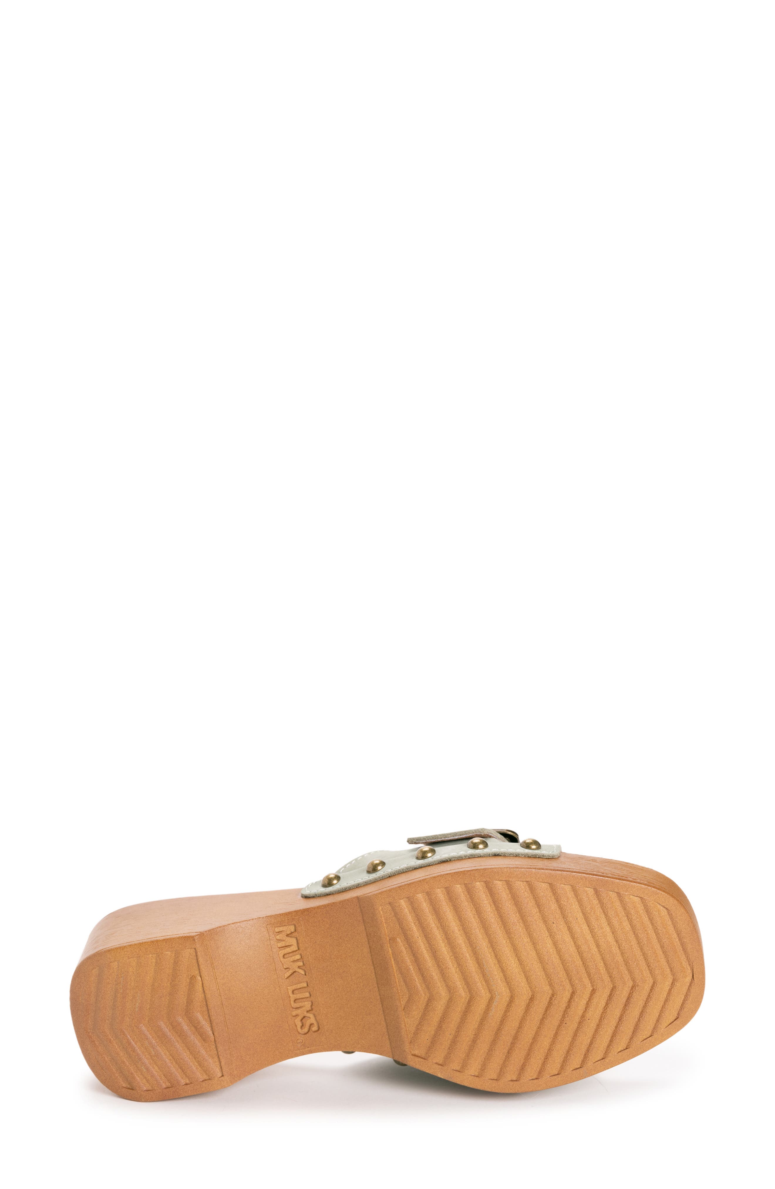 MUK LUKS Cora Sandal, Alternate, color, Sage