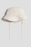 H&M Linen Bucket Hat