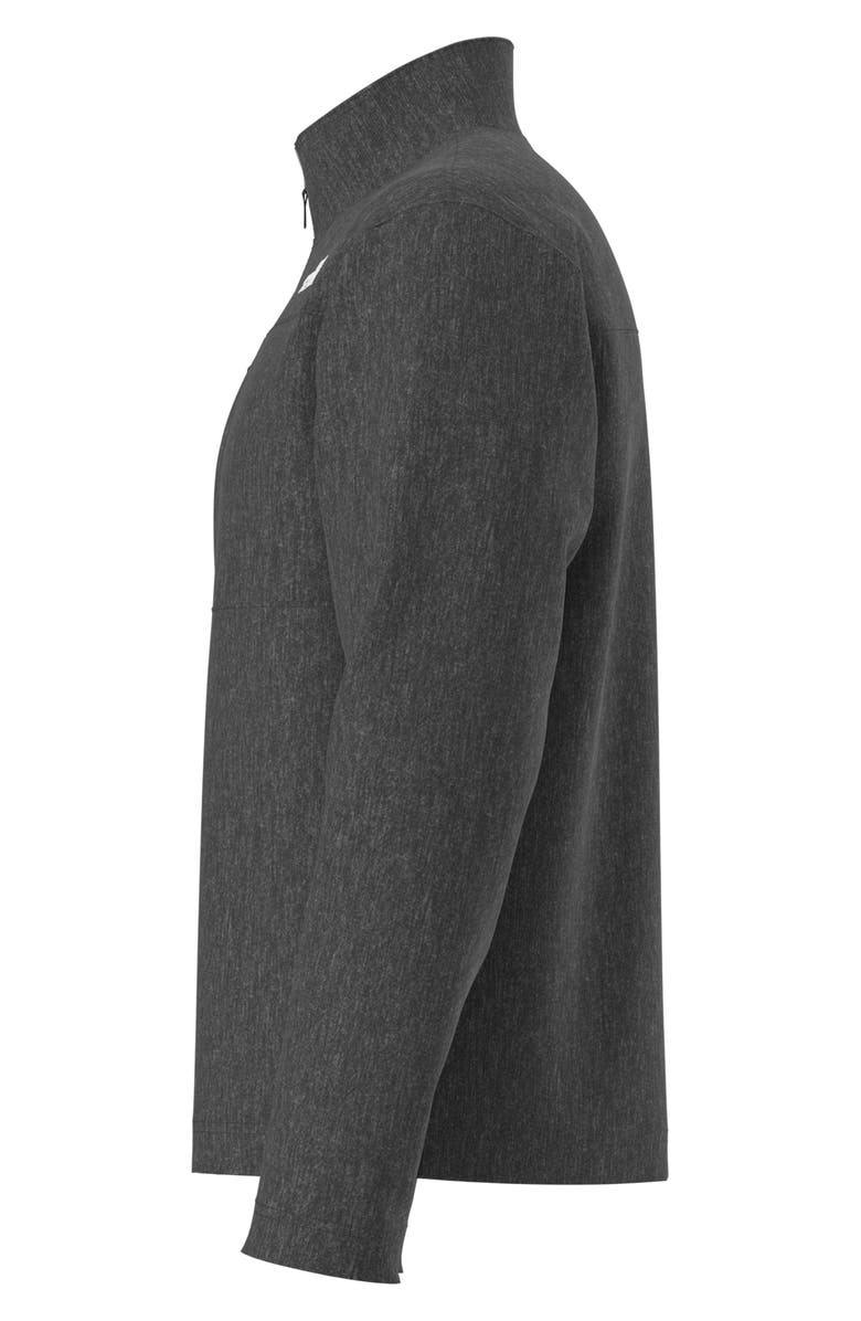 The North Face Gordon Lyons Half Zip Fleece Pullover, Alternate, color, Tnf Black Heather