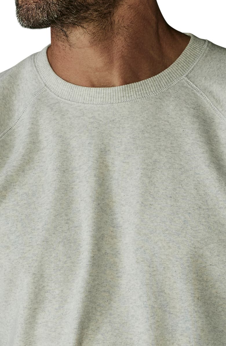 The Normal Brand Puremeso Everyday Crewneck Sweatshirt, Alternate, color, Stone