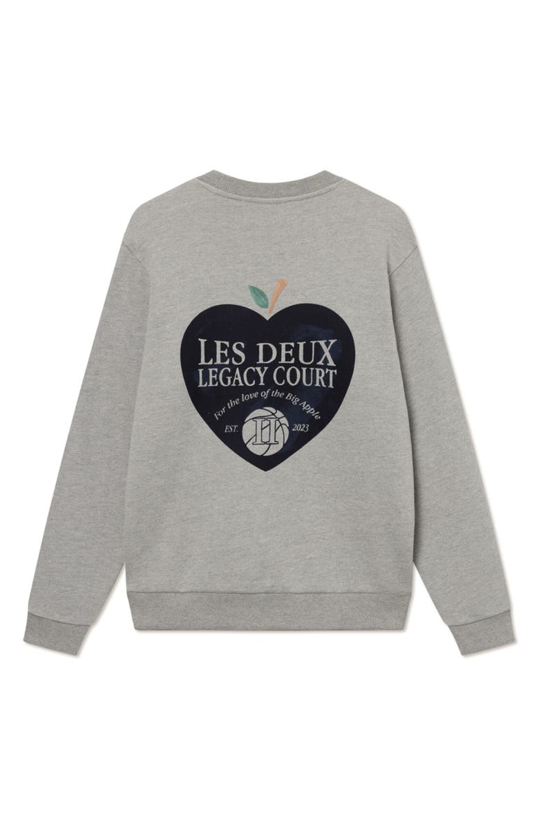 Les Deux Legacy Court Graphic Sweatshirt, Alternate, color,