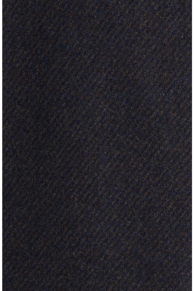 Genoa Wool Blend Twill Coat, Alternate, color, ESPRESSO NAVY TWILL