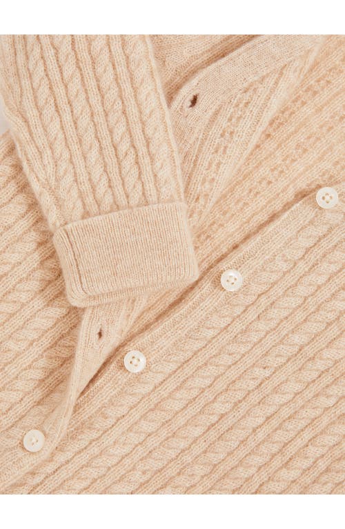 Reiss Paris Cashmere Sweater Romper In Neutral