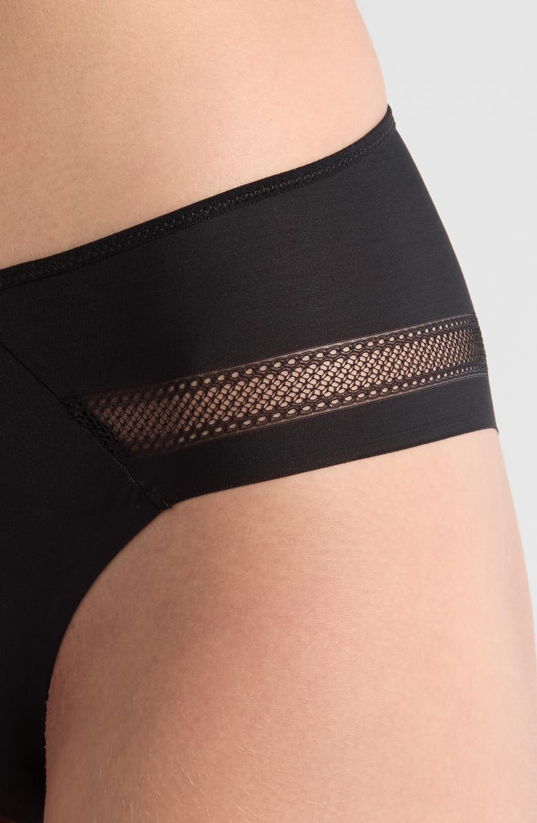Chantelle Lingerie Easy Bliss Hipster Briefs, Alternate, color, Black