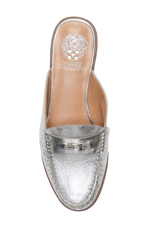 Vince Camuto Cobby Mule In Silver