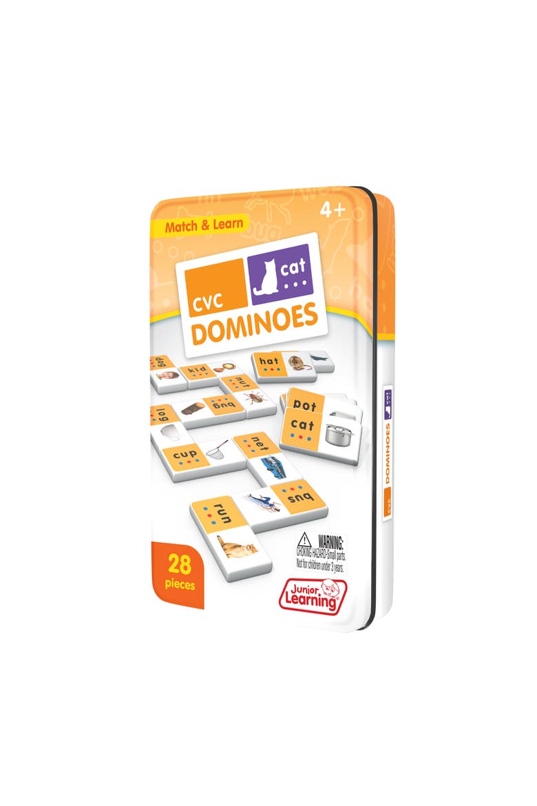 CVC Dominoes Language Arts, Alternate, color, Multicolored