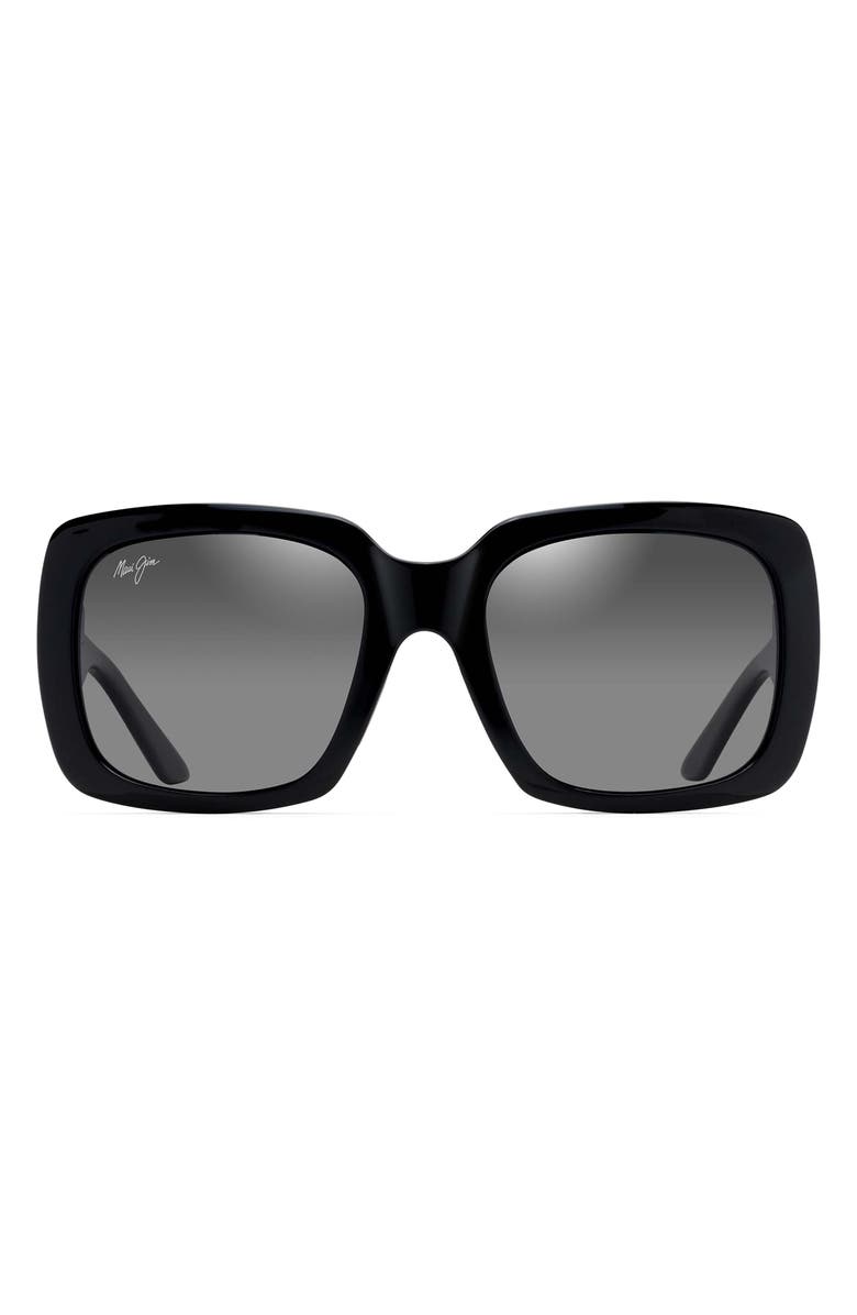 Maui Jim Two Steps 55mm PolarizedPlus2<sup>®</sup> Square Sunglasses, Main, color,
