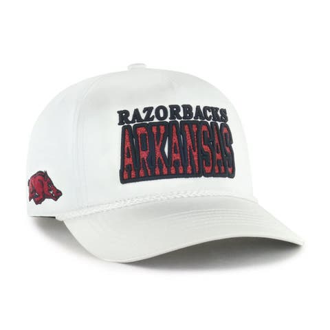 Women's '47 White Arkansas Razorbacks Outspoken Hitch Adjustable Hat