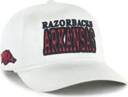 '47 Women's '47 White Arkansas Razorbacks Outspoken Hitch Adjustable Hat