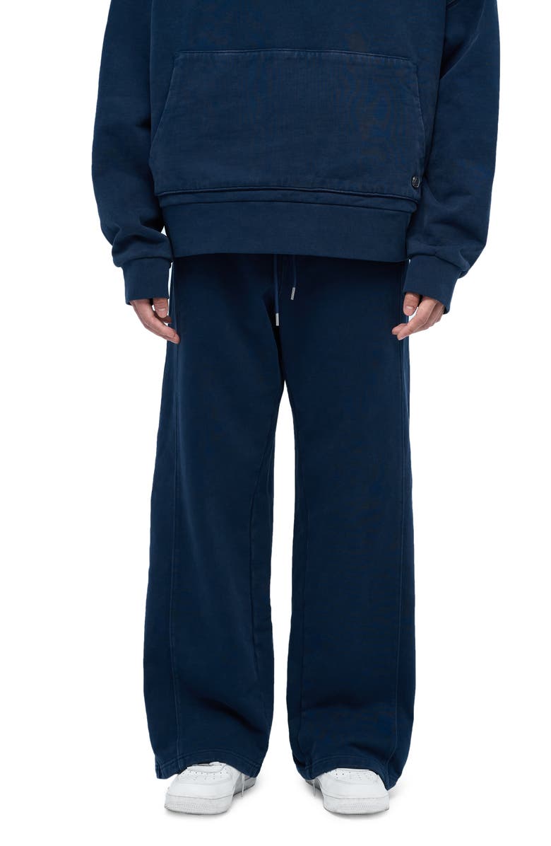 AlphaStyle HARRIS STRAIGHT LEG SWEATPANTS, Main, color, Blue