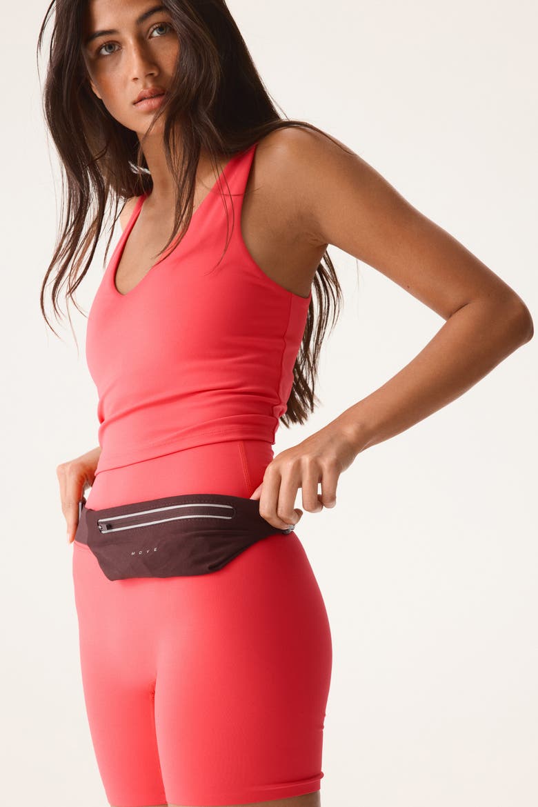 Integral-bra Sports Top With Sculptmove, Alternate, color, Watermelon