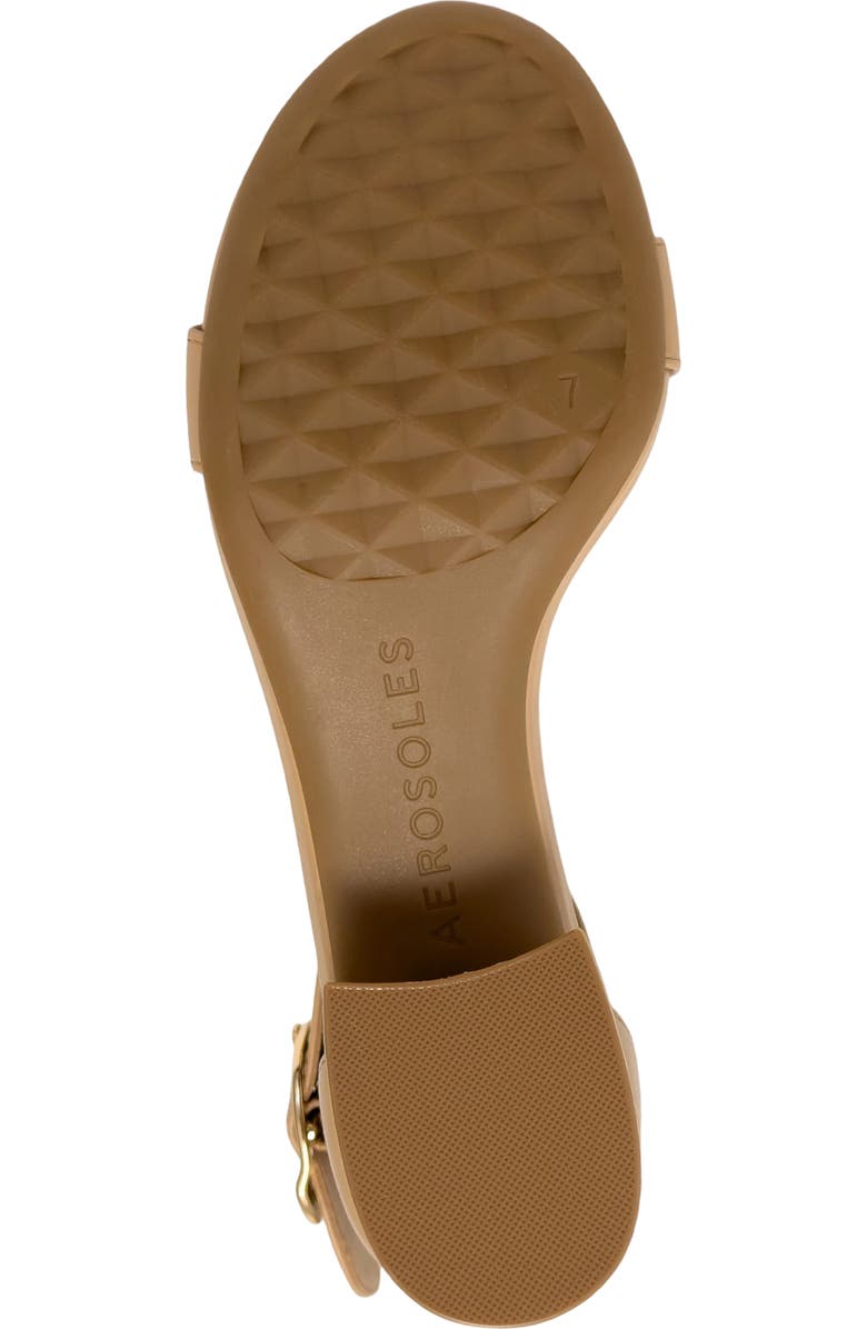 Aerosoles Care Low Heeled Sandal - Wide Width Available, Alternate, color, Beige Bisque