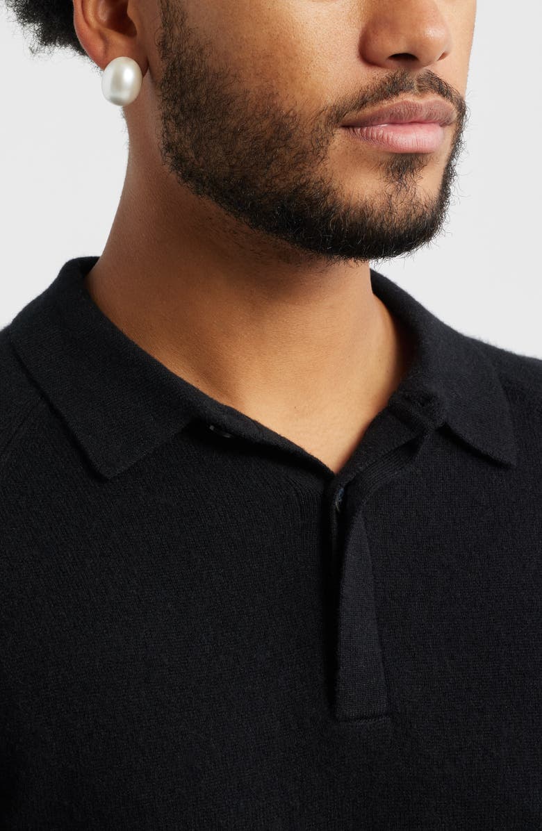 Nordstrom Faux Pearl Dome Stud Earrings, Alternate, color, White- Gold