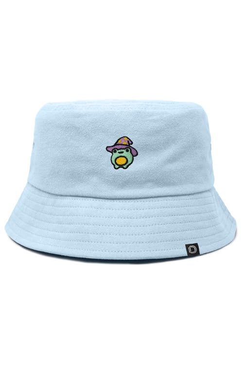 Dalix Sorcerer Frog Bucket Hat In Forever Blue