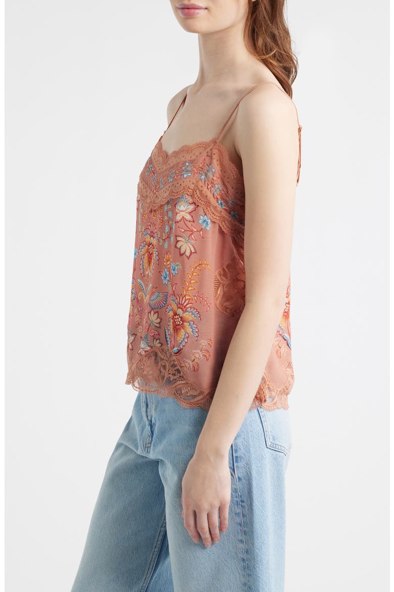 Mocha Ties Lace Camisole, Alternate, color, BOHO ENCHANCE MOCHA