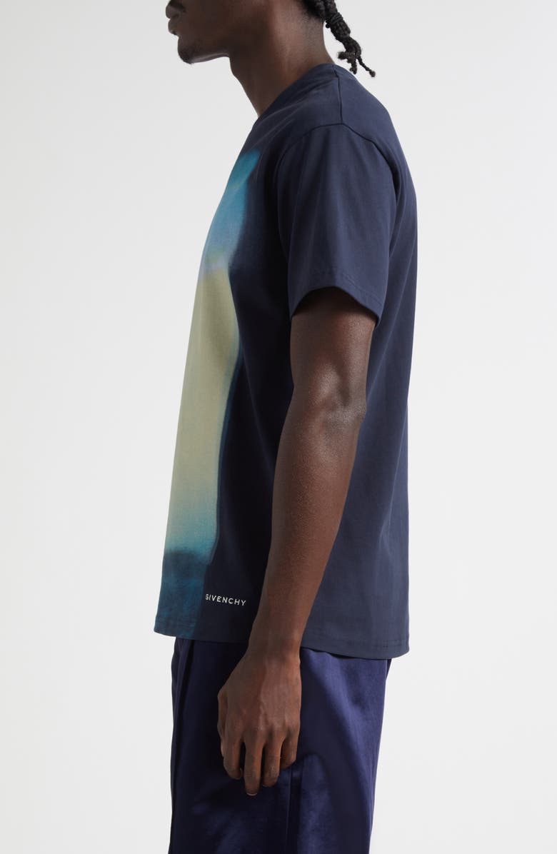 Givenchy Afternoon Light Print Regular Fit T-Shirt, Alternate, color, Dark Navy