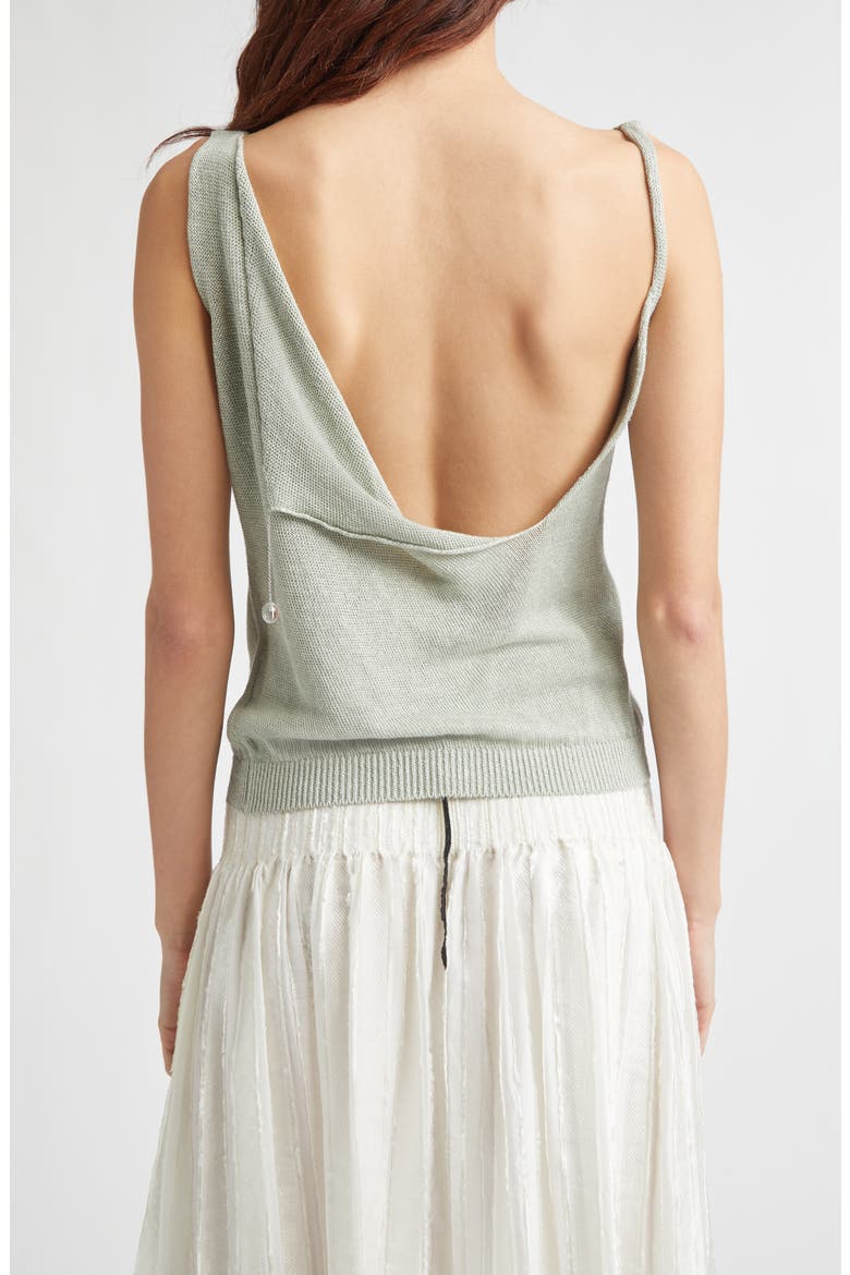 Lotti Sleeveless Hemp Sweater, Alternate, color, 510 - GREEN