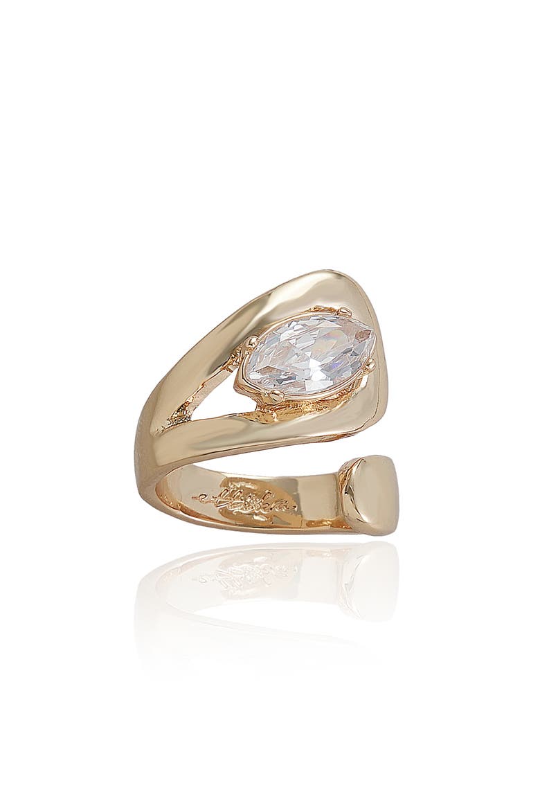 Marquise Cut Treasure Wrap Ring, Main, color, GOLD