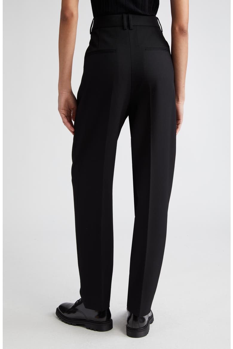 Bacall Cotton Twill Pants, Alternate, color, BLACK