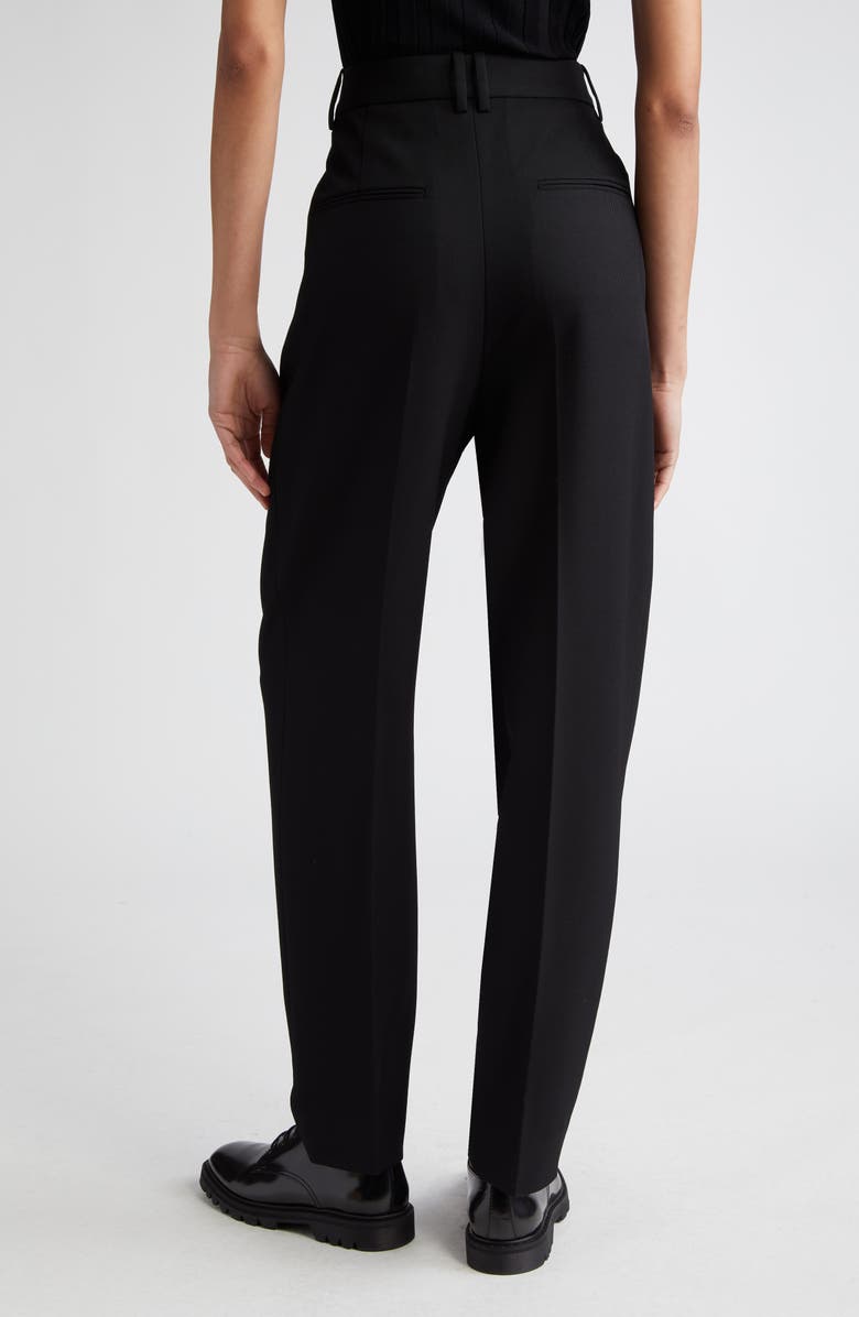PARTOW Bacall Cotton Twill Pants, Alternate, color, Black