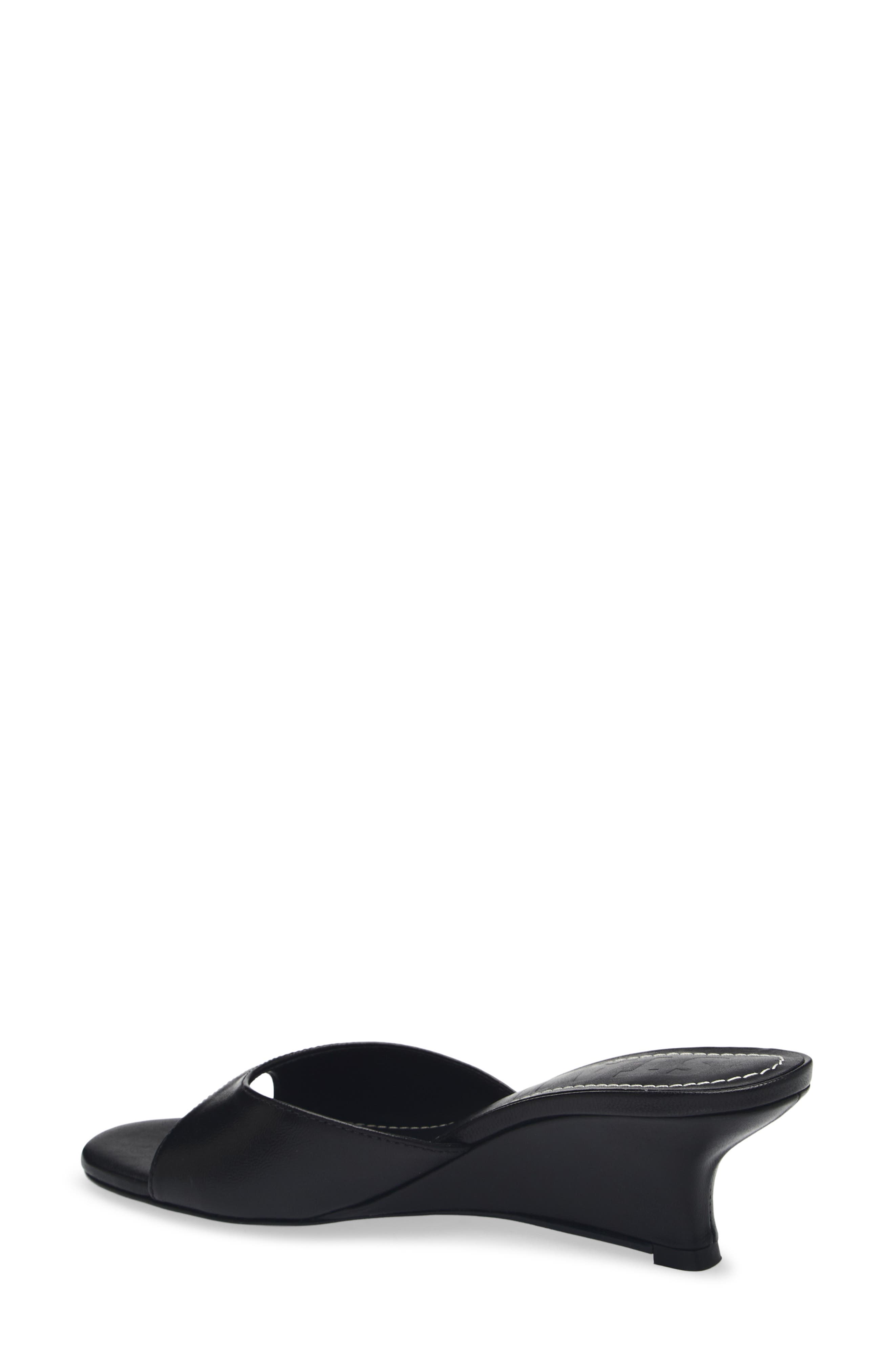 STAUD Brigitte Wedge Sandal, Alternate, color, Black
