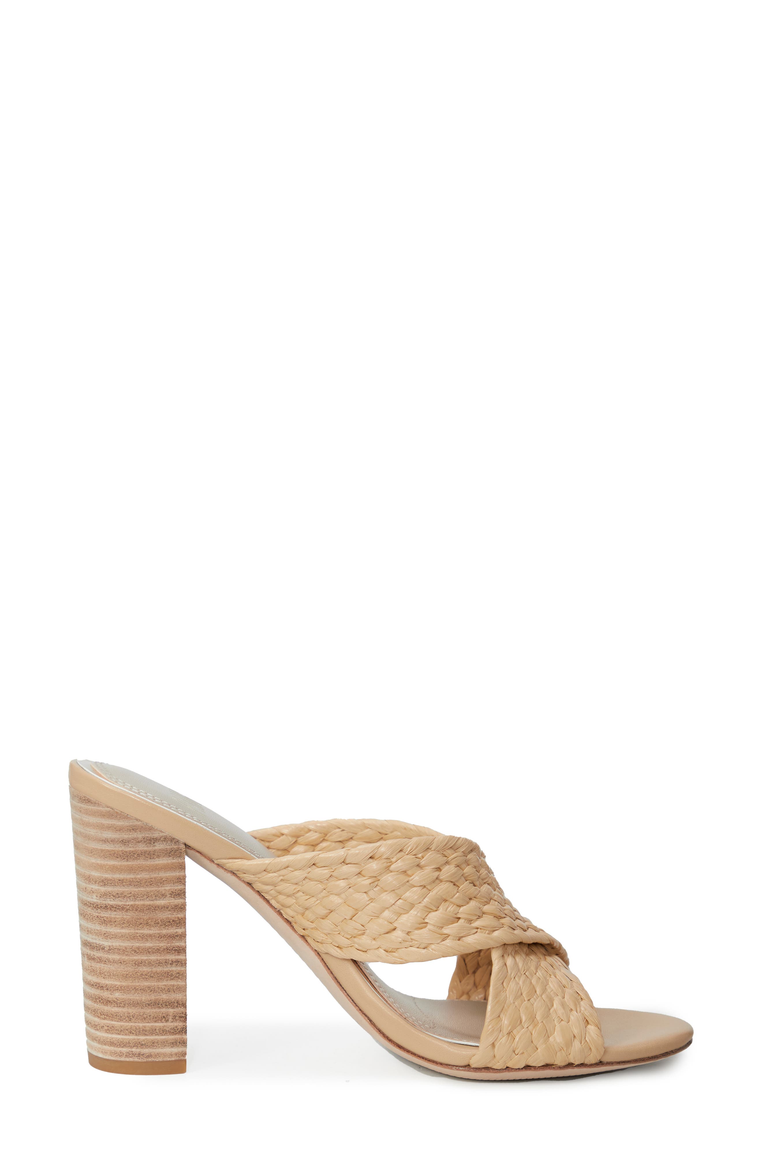 PAIGE Nova Sandal, Alternate, color, Straw