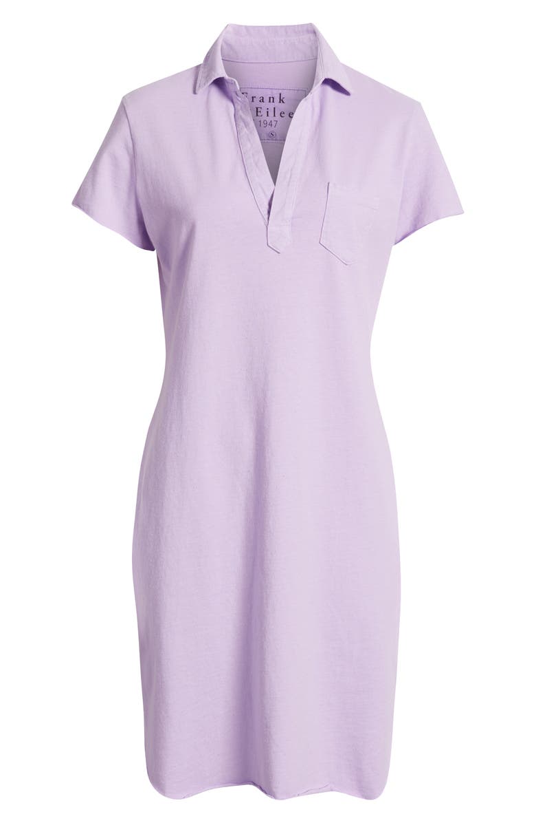 Frank & Eileen Lauren Polo Dress, Alternate, color, Violet