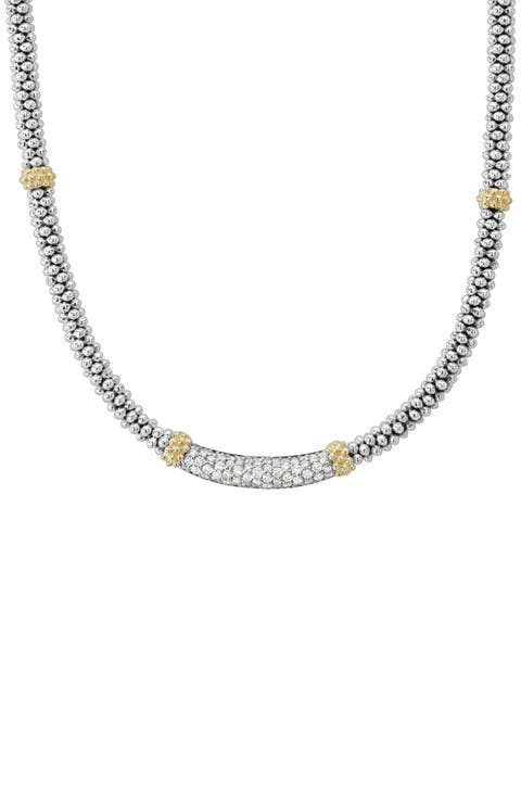 Lux Diamond Rope Necklace