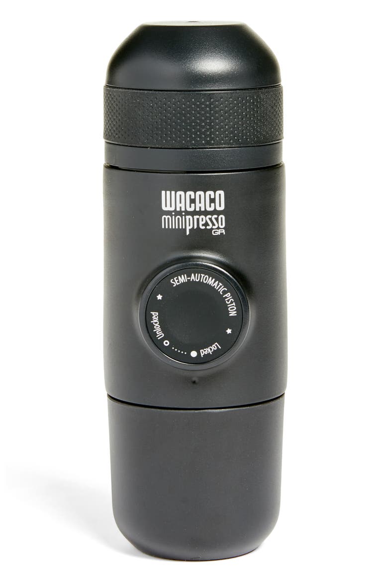 Design Store Minipresso Travel Espresso Maker, Main, color, BLACK