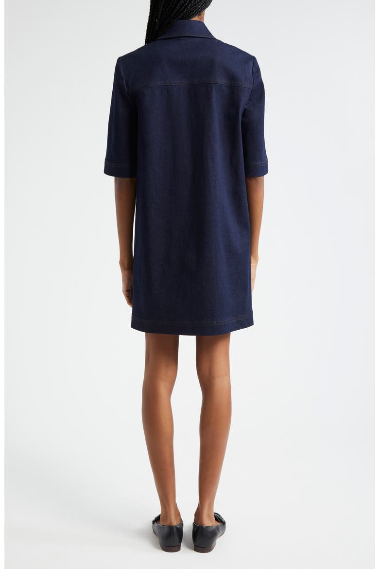 Koulis Denim Minidress, Alternate, color, MIDNIGHT WASH