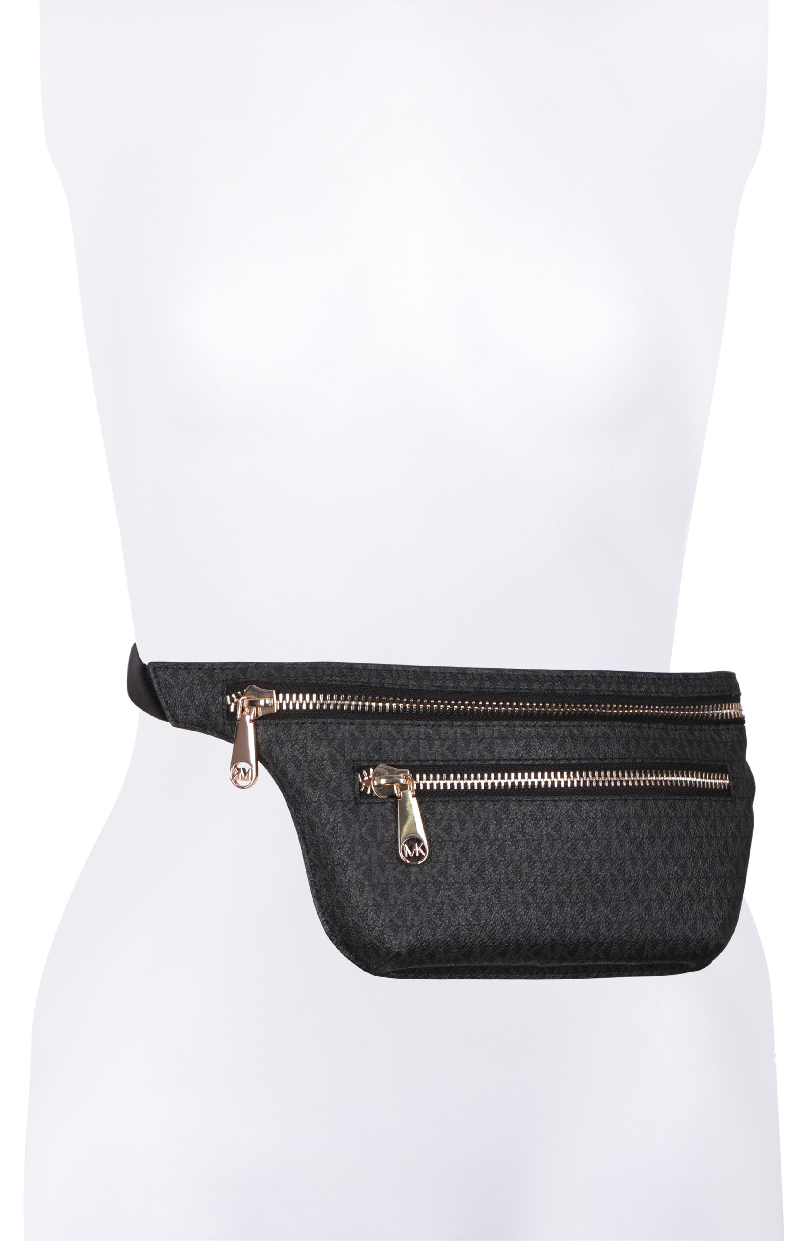 MICHAEL Michael Kors Michael Kors Faux Leather Belt Bag, Alternate, color, 